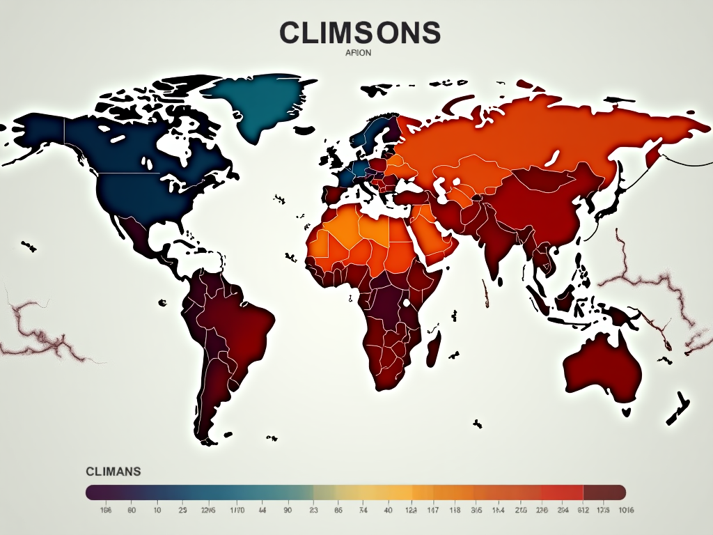 world climate in colors